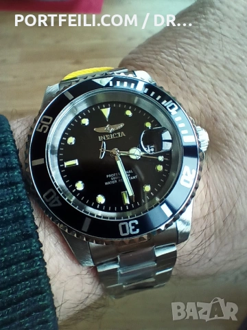 Нова Invicta, 200m, Seiko Caliber/Hattori/TMI C32 кварц, корона на винт с безплатна доставка!, снимка 14 - Мъжки - 54052041