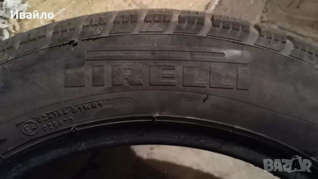 Продавам 1 брой зимна гума 205.55.16 дот 2021 Pireli , снимка 3 - Гуми и джанти - 54864775