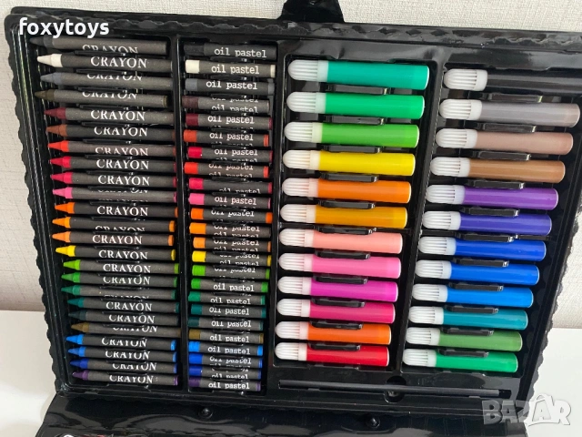 Комплект за рисуване в куфар 168 части, снимка 8 - Рисуване и оцветяване - 54283043