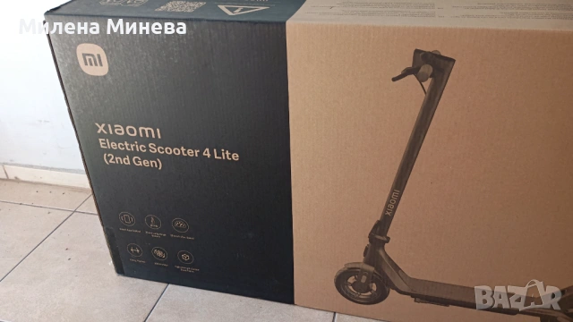 Електрически Скутер,,Xiaomi Scooter 4 Lite2ND/Gen., снимка 7 - Велосипеди - 54722067