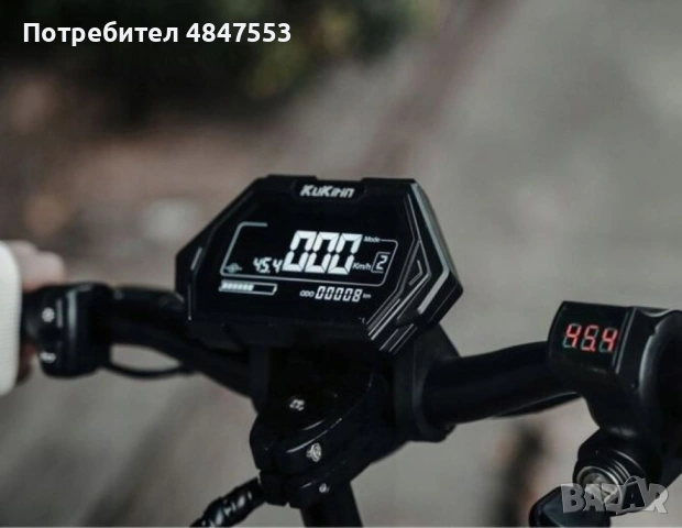 Електрическа тротинетка KuKirin M5 Pro – 1000W, 70 км пробег, 52 км/ч, сгъваема, снимка 3 - Друга електроника - 54822684