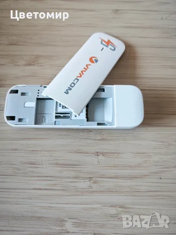 4G/LTE USB Stick модем/флашка за мобилен интернет Huawei E3372 Vivacom, снимка 4 - Мрежови адаптери - 55686281