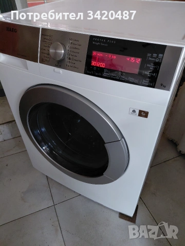 Пералня AEG 9кг 1600об на 6 месеца. 