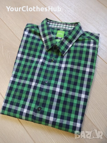HUGO BOSS XL size Мъжка риза с дълъг ръкав, снимка 11 - Ризи - 54438036