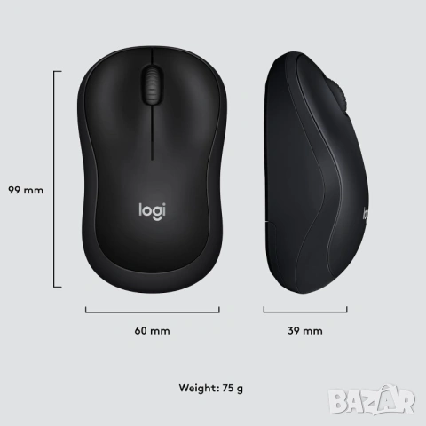 мишка Logitech M220 SILENT Wireless 1000 DPI безжична – НОВА ЗАПЕЧАТАНА, снимка 8 - Клавиатури и мишки - 54315434