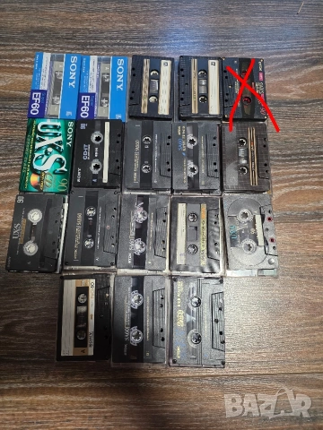Продавам аудио касетки TDK, Sony , снимка 2 - Аудио касети - 55000705