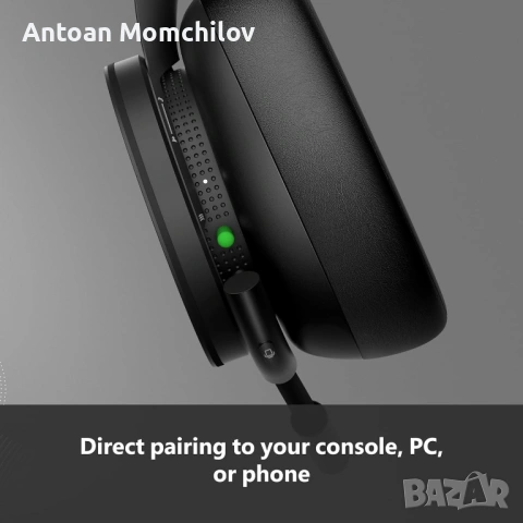 Безжични слушалки Xbox Wireless Headset Carbon Black, снимка 3 - Bluetooth слушалки - 54860644
