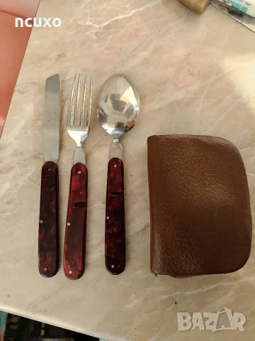 Туристически комплект Петко Денев, снимка 2 - Ножове - 42364533