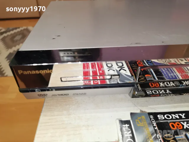 PANASONIC DMR-HS2EG HDD/DVD ВНОС SWISS 0208261922L4, снимка 14 - Плейъри, домашно кино, прожектори - 55512487