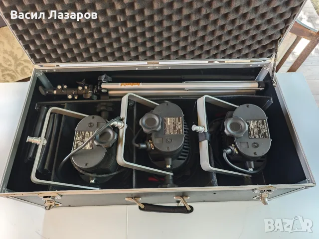 Професионален немски осветителен комплект KOBOLD REPORTERLICHT RL650