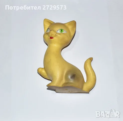 Стара гумена играчка - Котка, Коте , снимка 2 - Други ценни предмети - 55622709