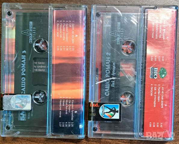 Ретро касети Сашо Роман , снимка 2 - Аудио касети - 54313986
