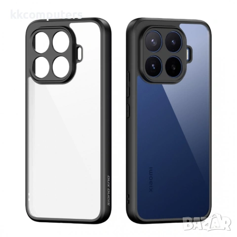 DUX DUCIS Aimo Series Прозрачен Калъф със Скрийн Протектор за Xiaomi 17T Pro – Черен, снимка 2 - Резервни части за телефони - 54846720