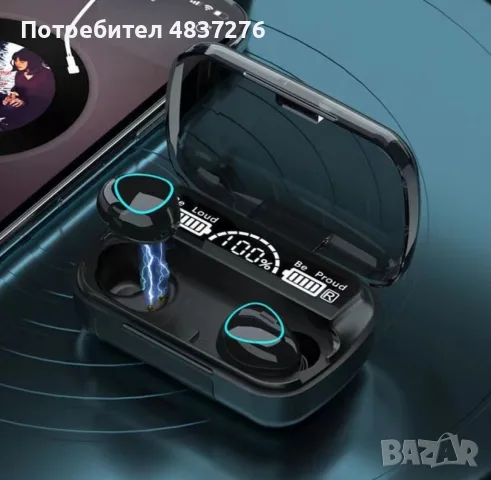 Безжични bluetooth слушалки , снимка 6 - Bluetooth слушалки - 55606069