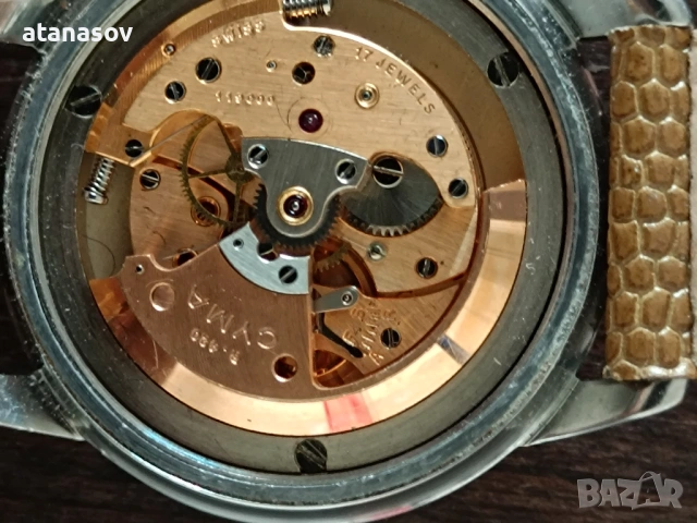 CYMA automatic от 1950г., снимка 7 - Мъжки - 54651490