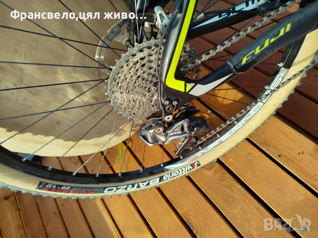 29 цола карбон велосипед колело 2 по 11 скорости електронни Shimano xtr със зарядно , снимка 7 - Велосипеди - 55418878