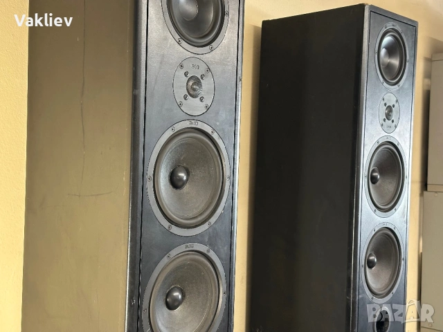 Canton Fonum 701 DC — Пасивни флор колони (2 бр.) — Made in Germany, снимка 3 - Тонколони - 54341936
