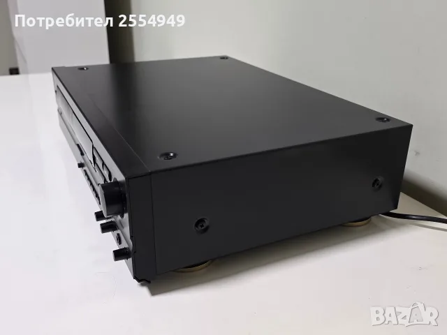 Стерео касетен дек Denon DRS-640 – Хоризонтално зареждане (CD тип), снимка 6 - Декове - 55441283