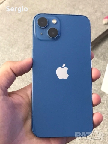 iPhone 13 – 128GB Blue | Отлично състояние | Нова батерия | Първи собственик
