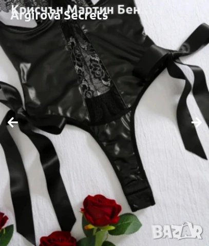 Кожено боди м л , снимка 5 - Корсети, бюстиета, топове - 54306231