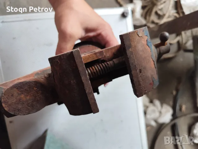 Компактно преносимо шлосерско менгеме за маса / плот, снимка 2 - Менгемета - 55660063