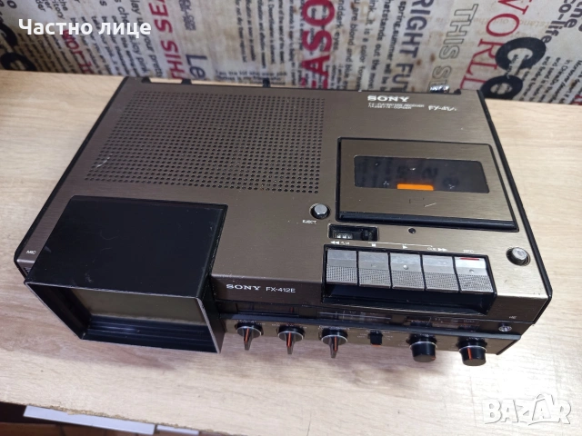 Sony FX-412E, снимка 14 - Радиокасетофони, транзистори - 54331940