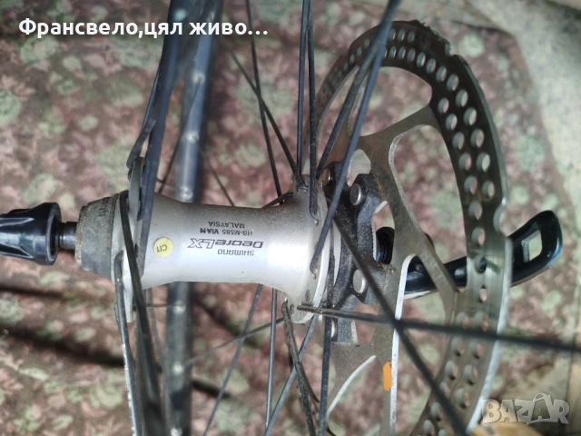26 цола капла за велосипед колело Shimano deore lx , снимка 2 - Части за велосипеди - 54093126