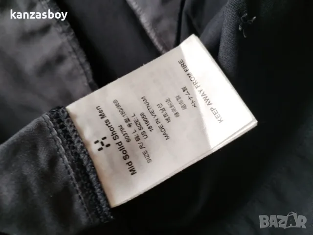 haglöfs mid solid shorts men - мъжки стреч панталони КАТО НОВИ Л, снимка 11 - Спортни дрехи, екипи - 55443517