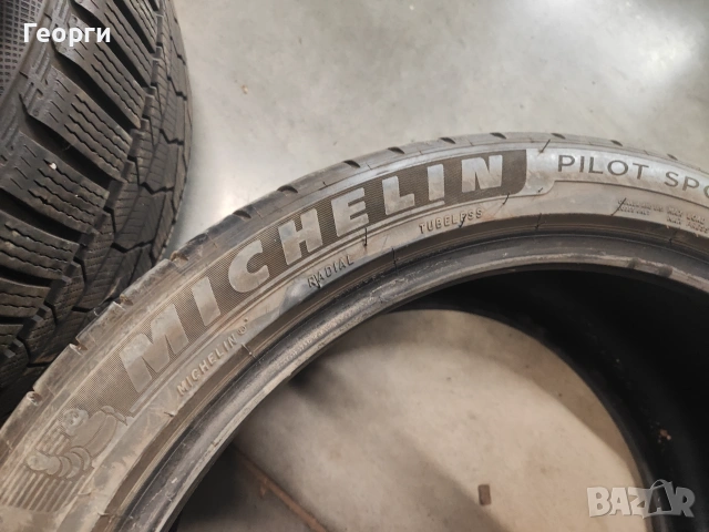 4бр.летни гуми 285/35/20-255/40/20 Michelin спорт пакет, снимка 3 - Гуми и джанти - 55242258