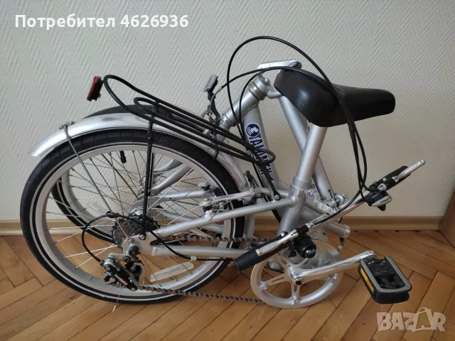 Тройно сгъваем велосипед TALAMEX, снимка 2 - Велосипеди - 55531088