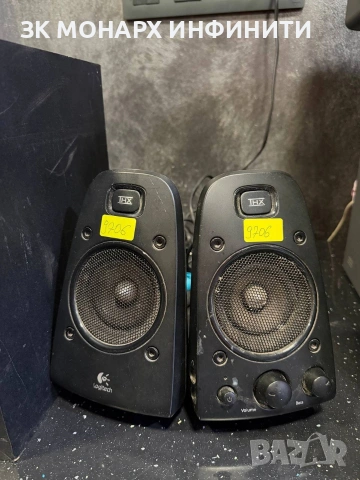 Аудио Система Logitech z623/ с два говорителя+ всички кабели /, снимка 4 - Аудиосистеми - 55252642