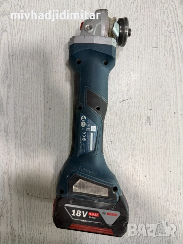 Флекс Bosch GWS180+1 БАТЕРИЯ, снимка 2 - Ъглошлайфи - 54967954