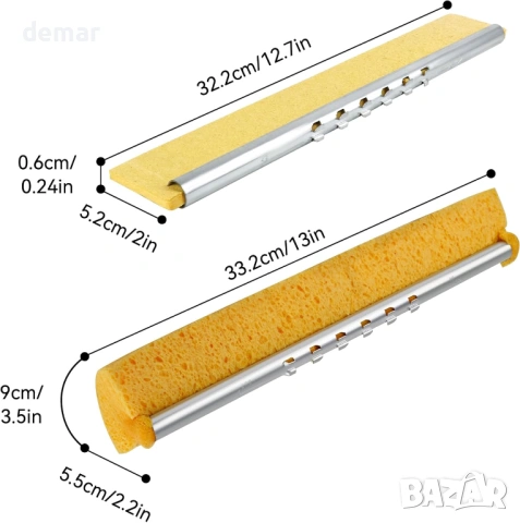 LILAC SWOP One Mop – моп с въртяща се глава и 2 сменяеми гъби (cellulose sponge), снимка 4 - Мопове, кофи, четки и метли - 54943103