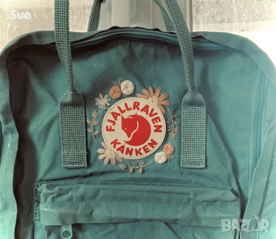 ОРИГИНАЛНА Fjallraven Kanken frost green