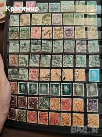 Vintage postage Stamps from Germany , снимка 3 - Филателия - 54006294