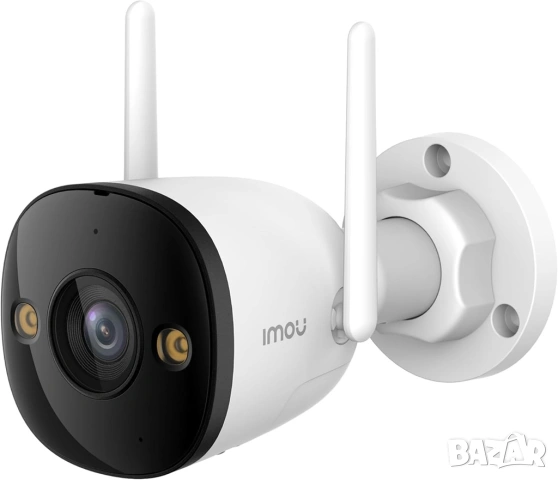 Външна Wi-Fi 6 Камера Imou Bullet 3, 5MP (3K) Ultra HD, Двупосочно Аудио и AI Разпознаване, снимка 2 - IP камери - 54355984
