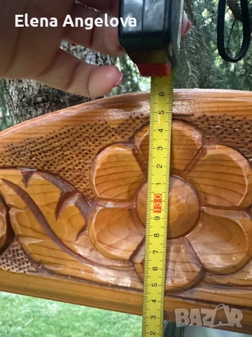 Огледало, дърворезба, снимка 3 - Други - 54335740