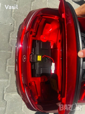 Детска Акумулаторна кола Mercedes Benz C63s AMG червена , снимка 7 - Коли, камиони, мотори, писти - 55181531
