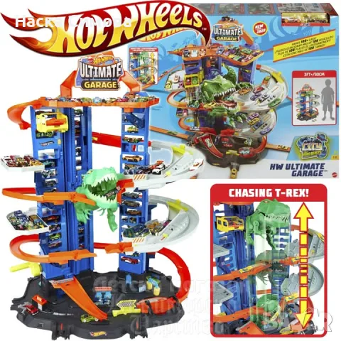 Детска писта Hot Wheels , снимка 4 - Коли, камиони, мотори, писти - 55339653
