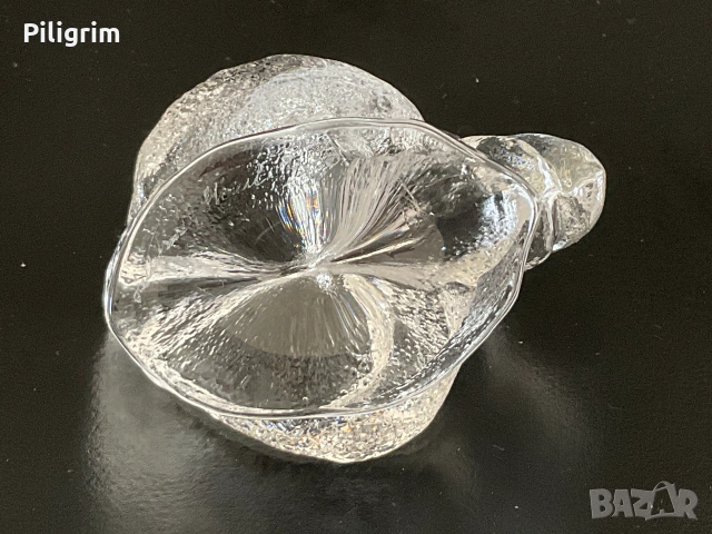 Статуетка «Пеликан», "Skruf, Sweden, Full Crystal". Швеция., снимка 6 - Колекции - 55251428