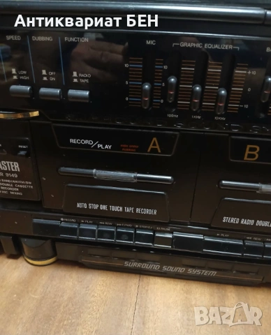 „МАСИВНА 90s SURROUND SOUND SYSTEM – MASTER SRR 9149“ 🔥, снимка 10 - Антикварни и старинни предмети - 54480703