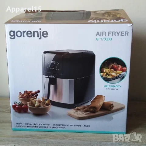 Air Fryer Gorenje AF1700 DB 5L уред за готвене без мазнина