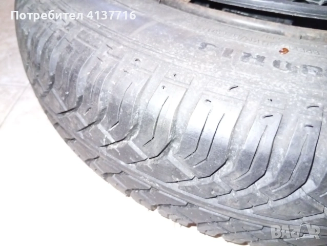 Резервна гума 135/80 R13 (4х98), снимка 2 - Гуми и джанти - 54947246