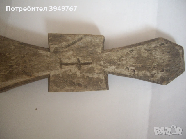 Много стар дървен просфор., снимка 5 - Антикварни и старинни предмети - 54347371