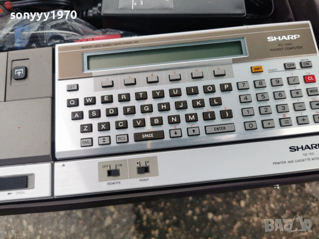 SHARP CE-150 MADE IN JAPAN 2305261852L4, снимка 9 - Радиокасетофони, транзистори - 54654086