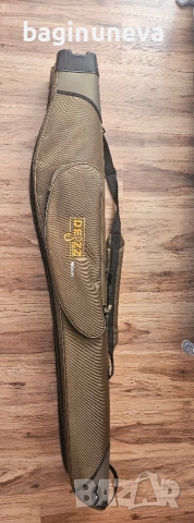 Троен твърд калъф dezz fishing 160см 