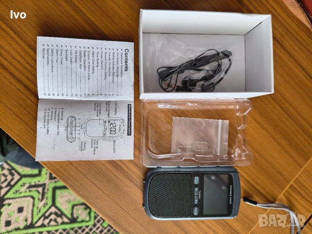 портативно радио , снимка 7 - MP3 и MP4 плеъри - 54460818