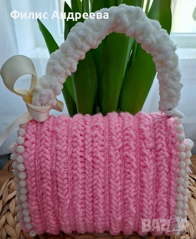 Ръчно изработени дамски чанти ✨, снимка 5 - Чанти - 53949324