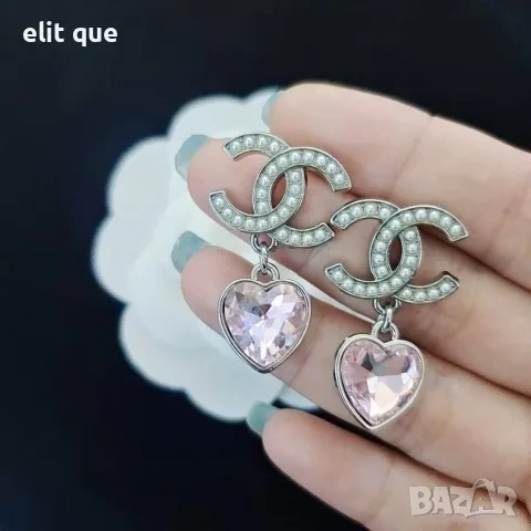 обеци от висококачествена стомана Gucci Louis Vuitton Christian Dior Yves Saint Laurent , снимка 10 - Обеци - 55343098