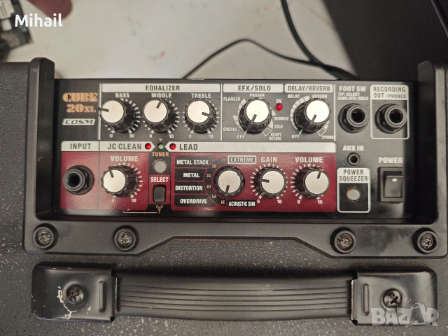 Китарен усилвател, кубе Roland CUBE 20XL, снимка 3 - Китари - 54903194